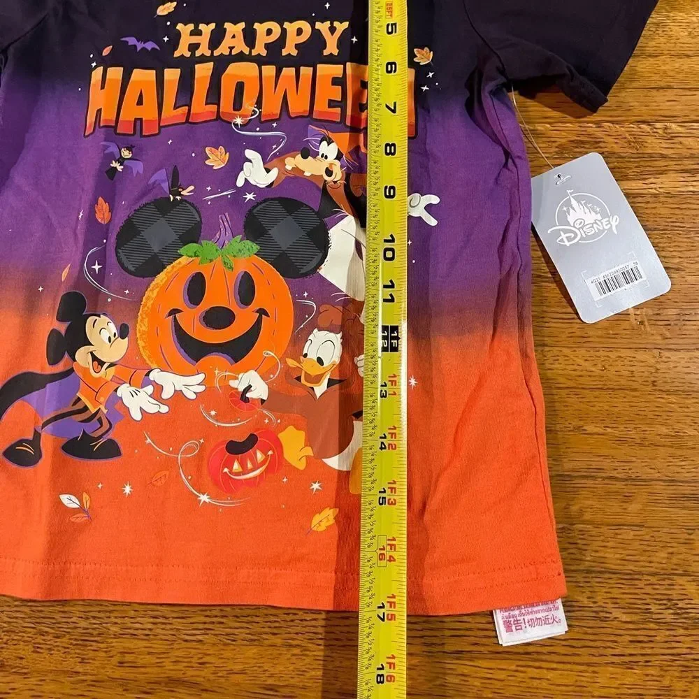 Disney Happy Halloween T-Shirt boys XXS 2/3 NWT